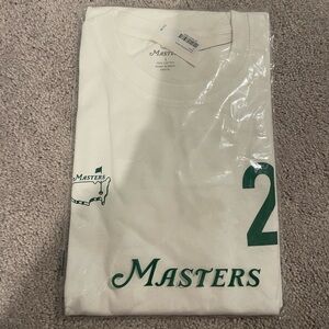 Masters 2025 Caddie T Shirt. NWT. Size Large. Unisex